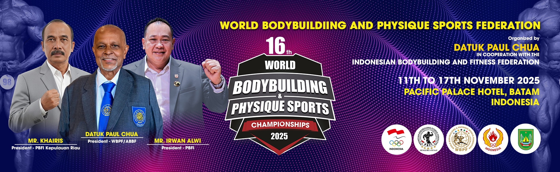 16th WBPF Championships 2025