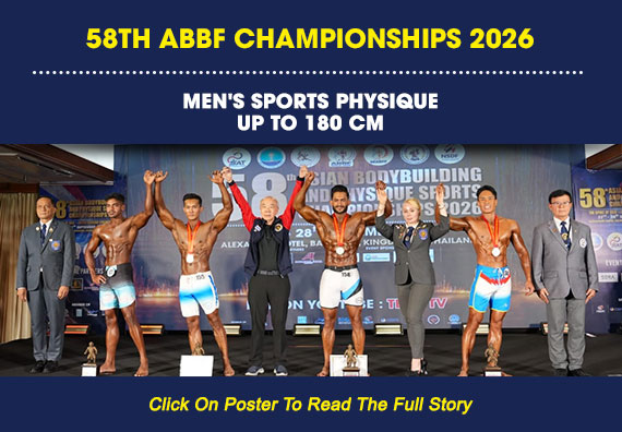 MEN'S SPORTS PHYSIQUE UP TO 180 CM...