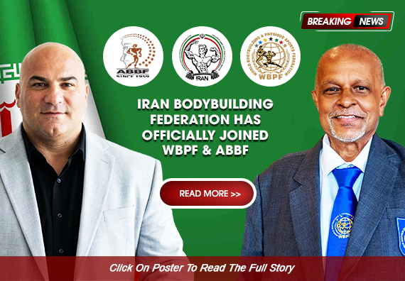 Iran Bodybuilding Federation Has Officially Joined WBPF & ABBF...